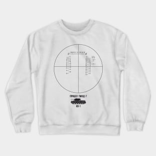 TMFD-7 sight mounted on KV-1 tank (on light) Crewneck Sweatshirt